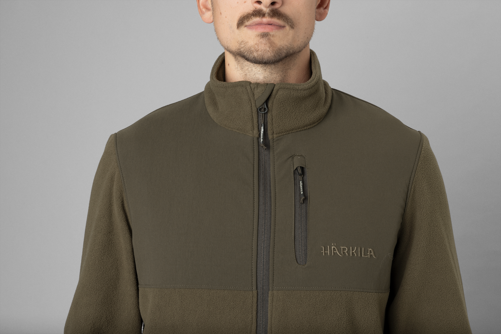 Härkila Fjell  Fleece Jacka Light willow green 2.j