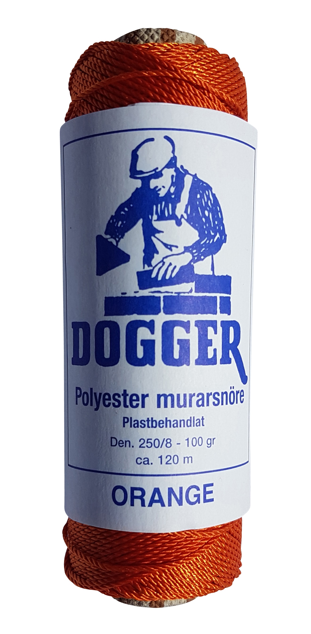 Dogger Polyester 120 m 40 kg Orange