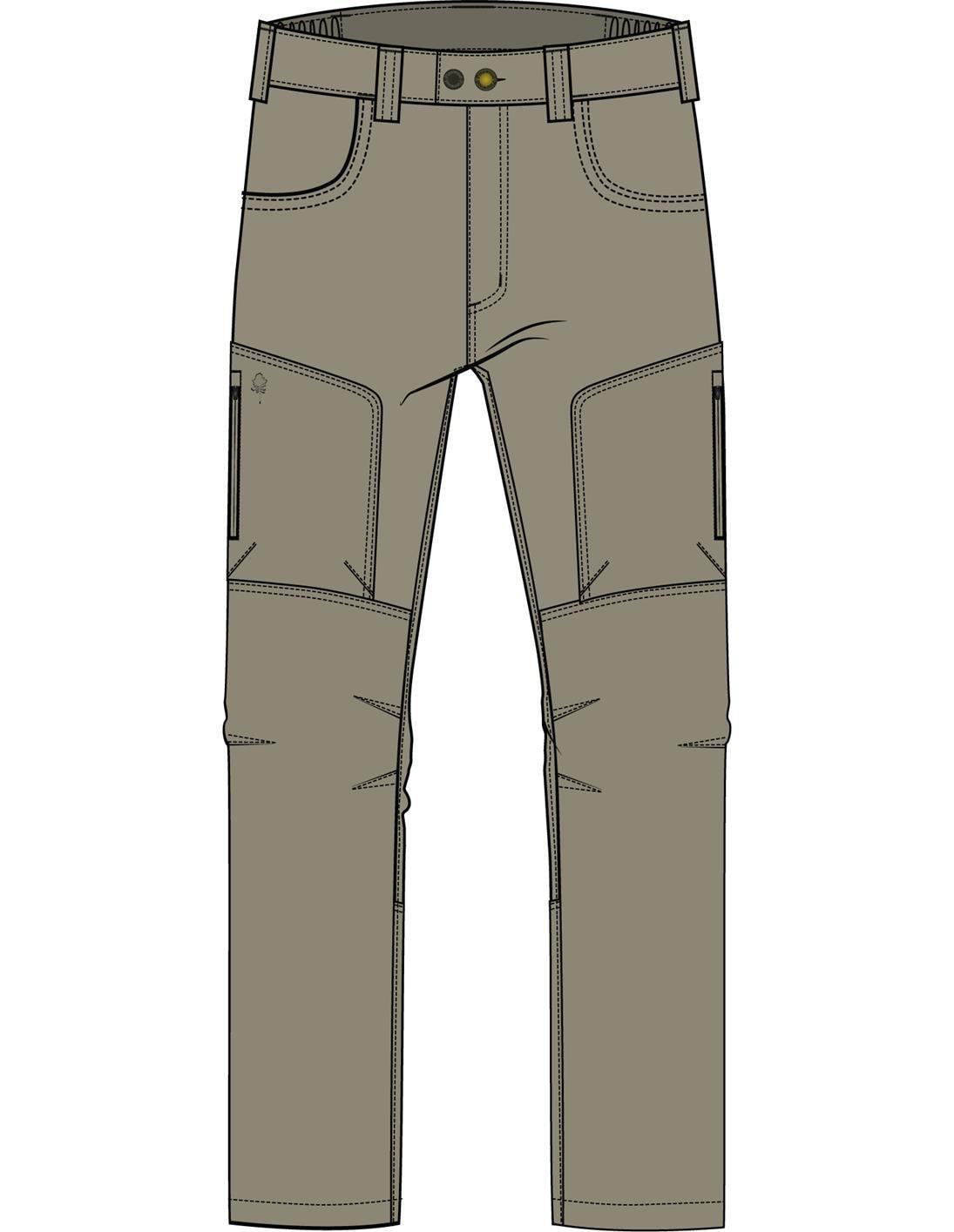 Pinewood Active Outdoor Byxor Herr Light Khaki