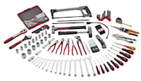 Teng Tools Verktygssats TC144D 144 delar i verktygslåda