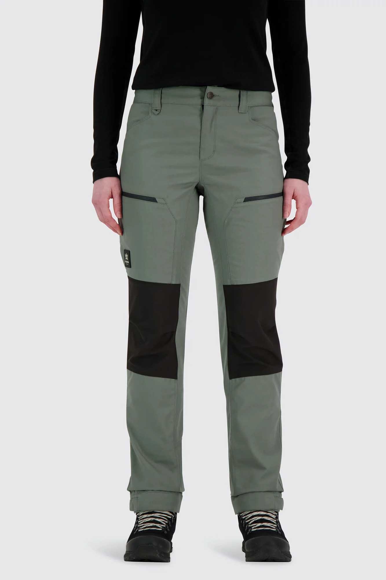 Alaska 1795 Trekking Lite Pro Hose Damen Agave Green