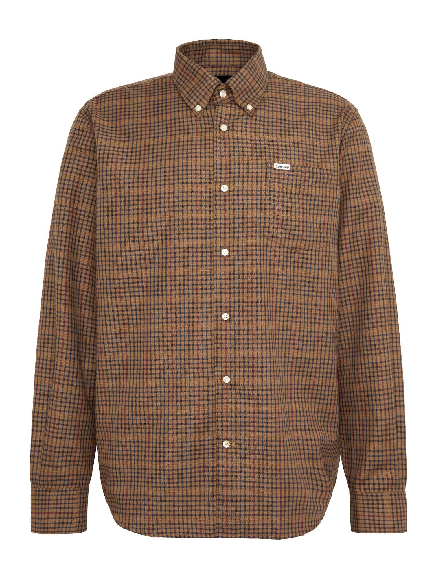 Barbour Henderson Regular Thermo Weave Rutig Skjorta Herr