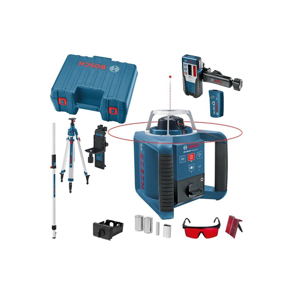 Bosch Rotationslaser GRL 300 HV med BT 300/GR 240