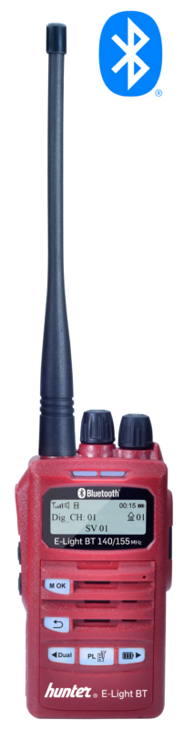 Hunter E-Light BT 140/155 MHz Jaktradio