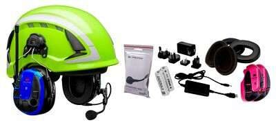 3M™ PELTOR™ WS™ ALERT™ XPI Headsett, inkl. ACK, app, hjelmfeste - MRX21P3E3WS6-ACK