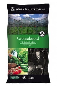 Grönsaksjord 40l Århult