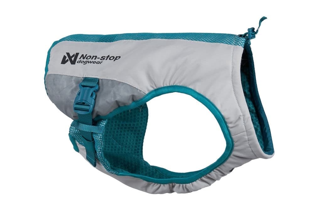 Cooling vest light gray / teal L