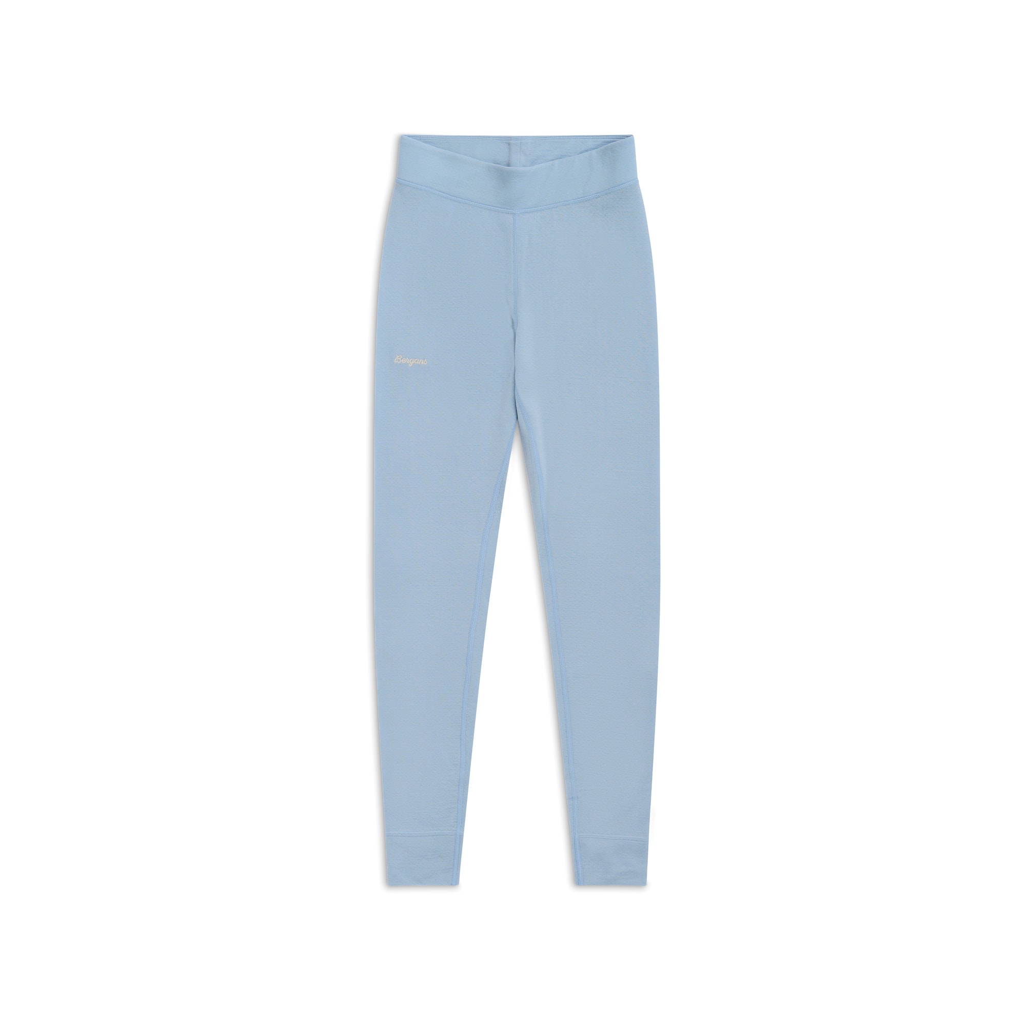 Bergans Inner:Dual Merino Ullstilongs Dame Light Dusty Blue