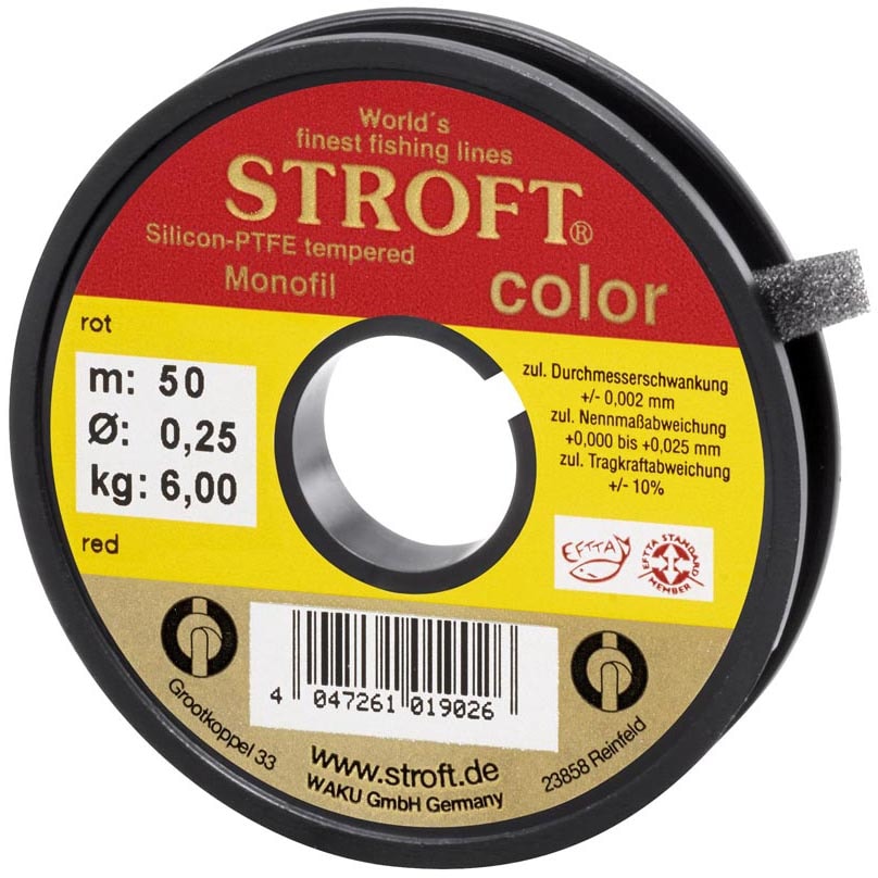 REA/Black Friday Stroft 0,14 mm 50 m Red