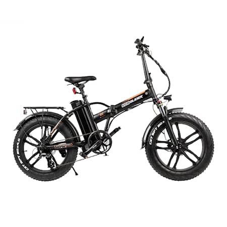 Ecoglider E-Bike Sähköpyörä RS4 Hero Black 12,5 Ah