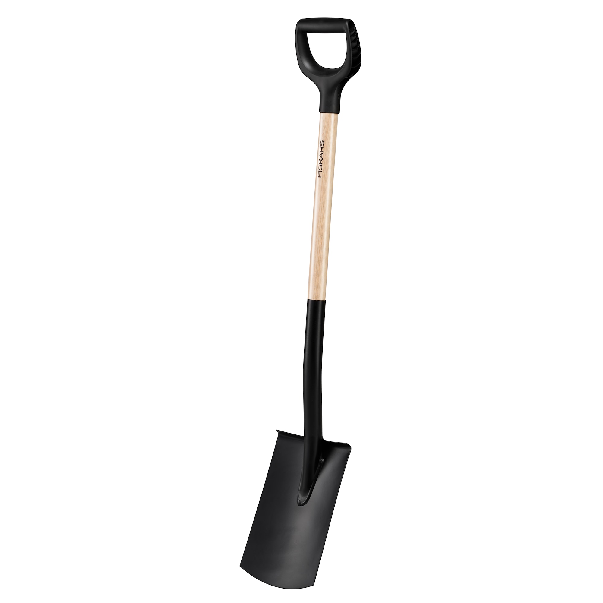 Fiskars Spade Solid™ halvrund trä