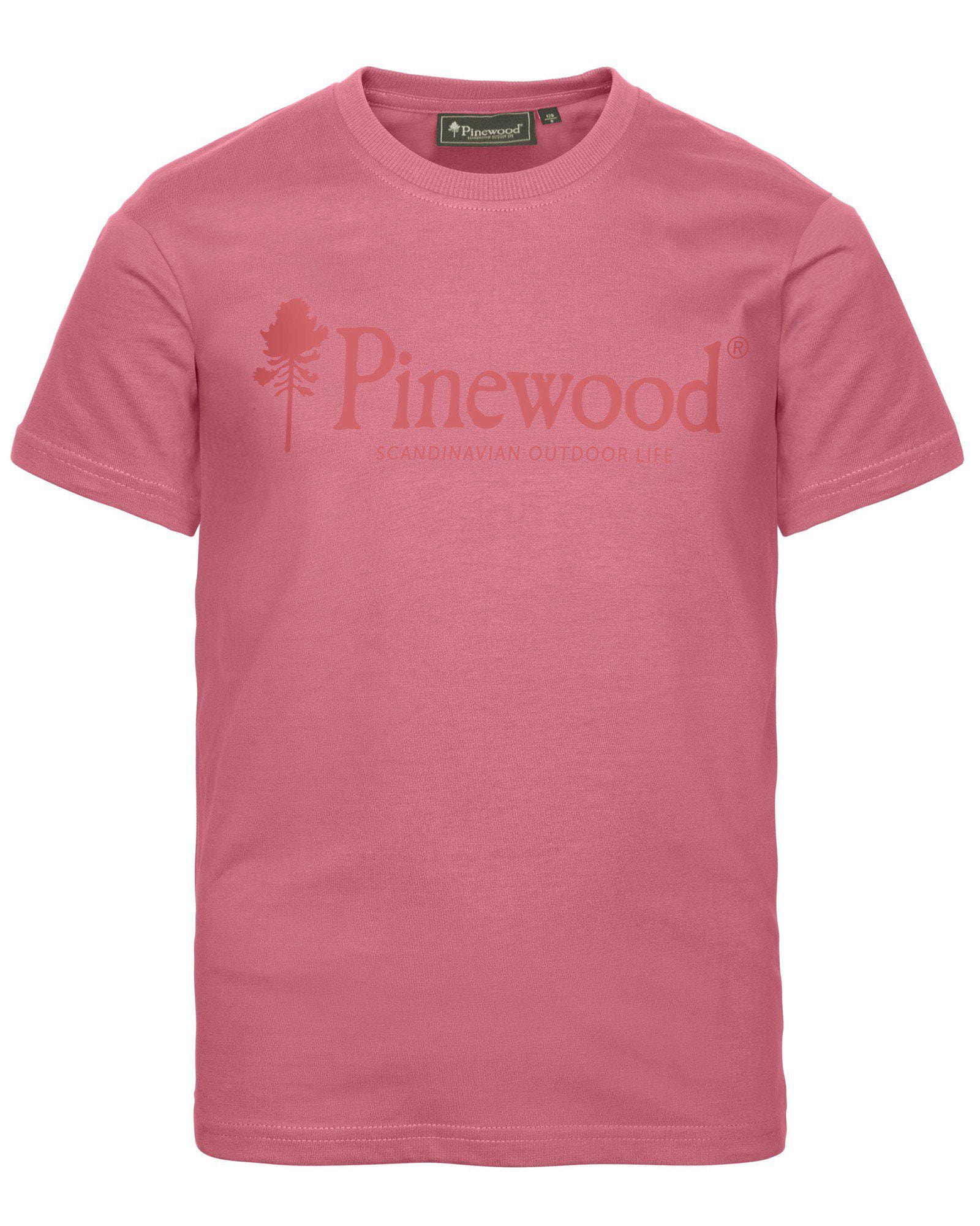 Pinewood Outdoor Life T-Shirt Barn Lantana Pink