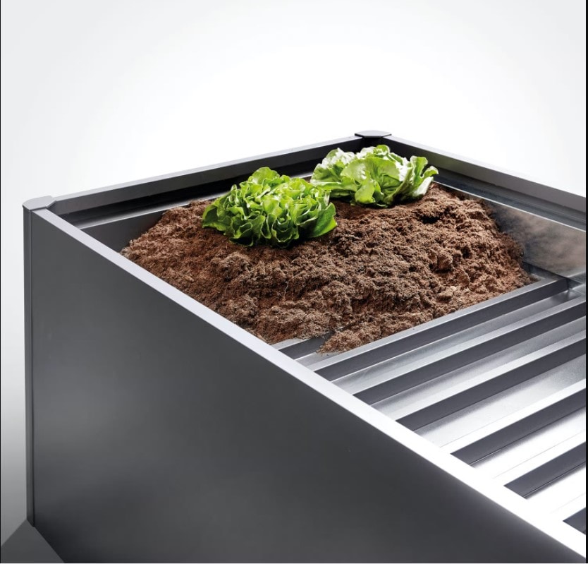 Biohort mellemhylde til Højbed 1,5x1