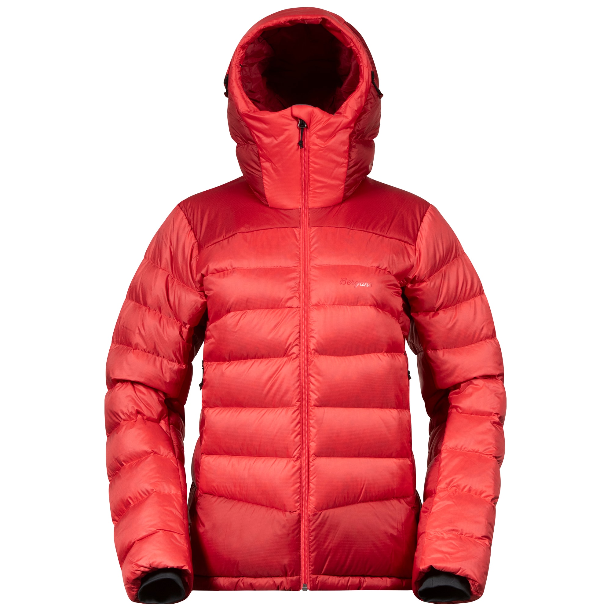 Bergans Vaagaa Allround Down Jacket Women Peachy Red/Crimson Red