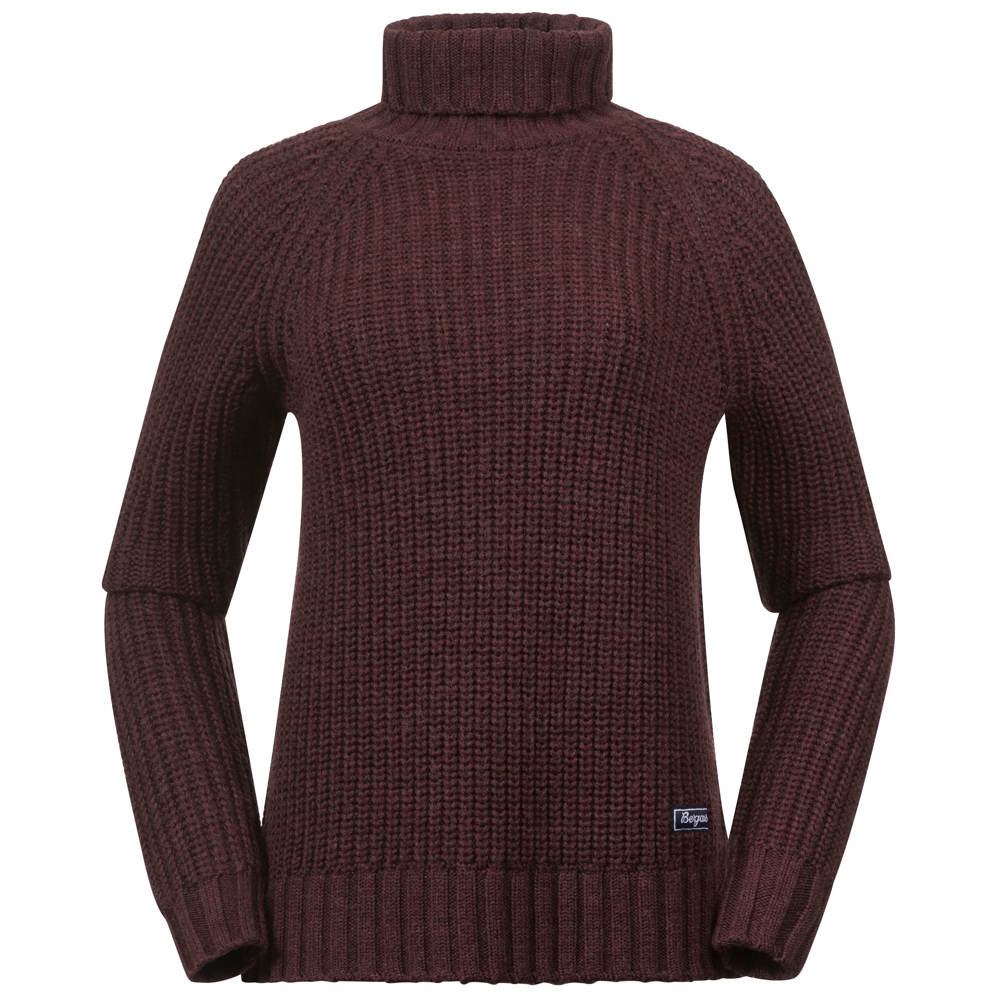 Bergans Nordmarka Merino High Neck Jumper Women Amarone Red