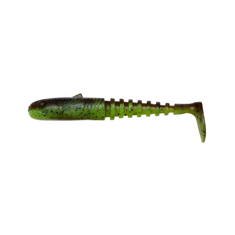 Gobster Shad 11.5cm 16g Chartreuse Pumpkin 5-pack -