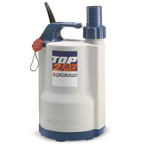 Pedrollo Top 2 gulvsumppumpe - 5 meter kabel