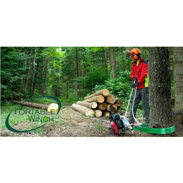 Capstan bensindriven vinsch 700kg ATV Hylte Jakt & Lantman