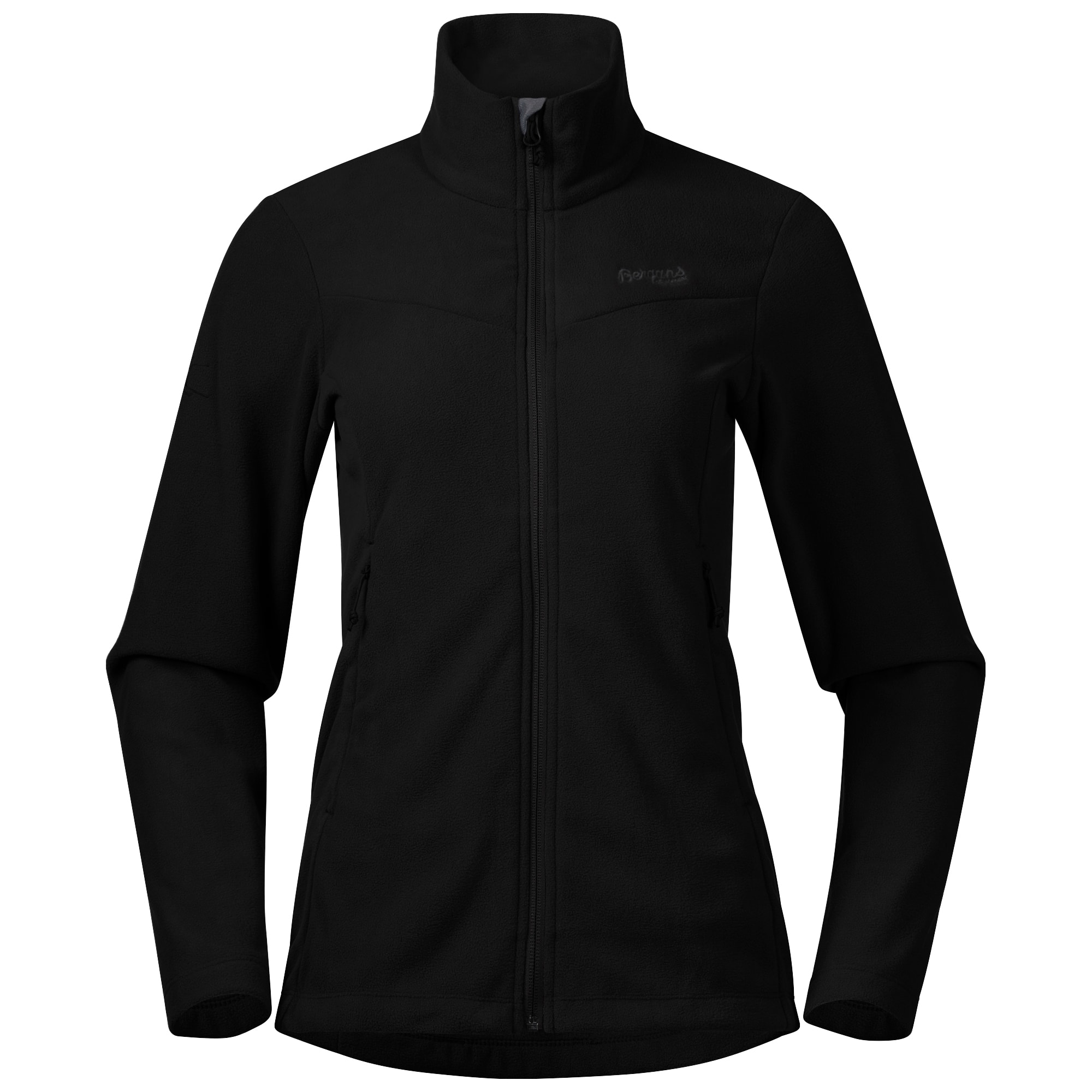 Bergans Finnsnes Fleecejacka Dam Svart XS