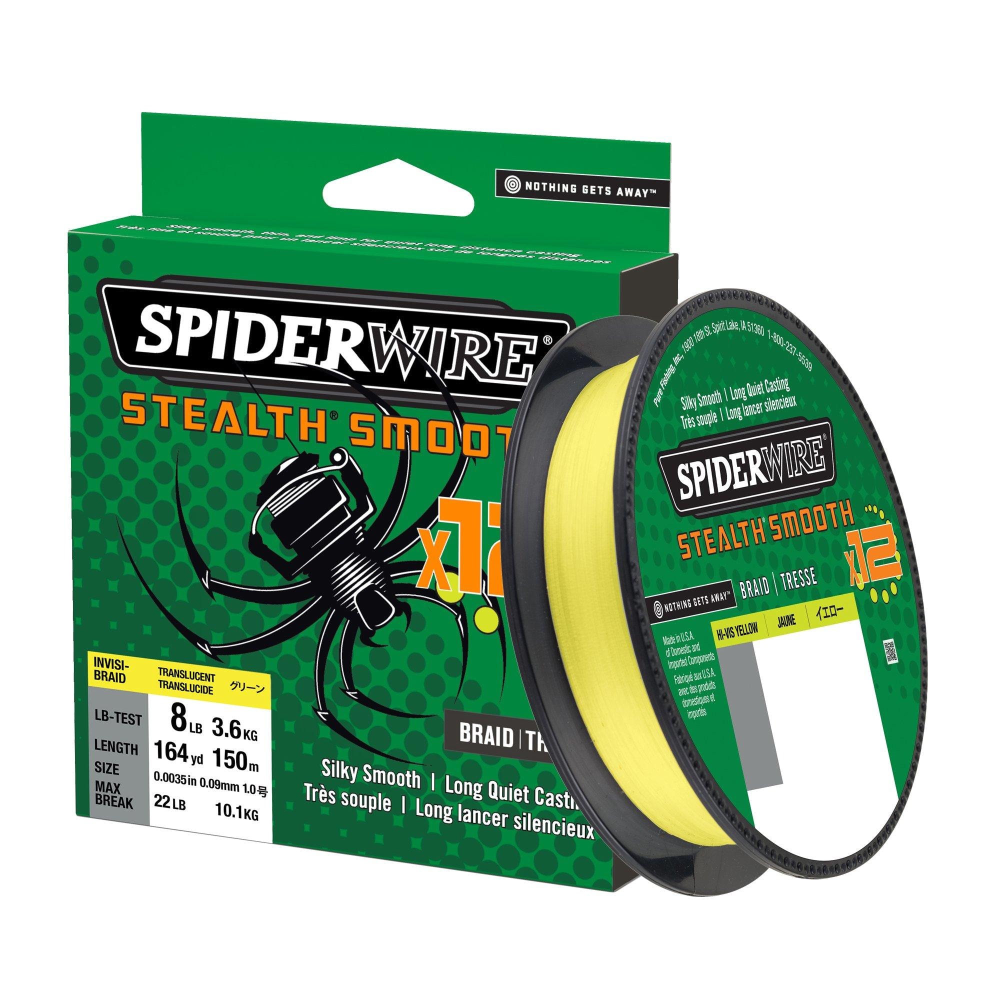 Spiderwire Stealth Smooth 12 0,23mm 150m Siima Hi-vis Yellow