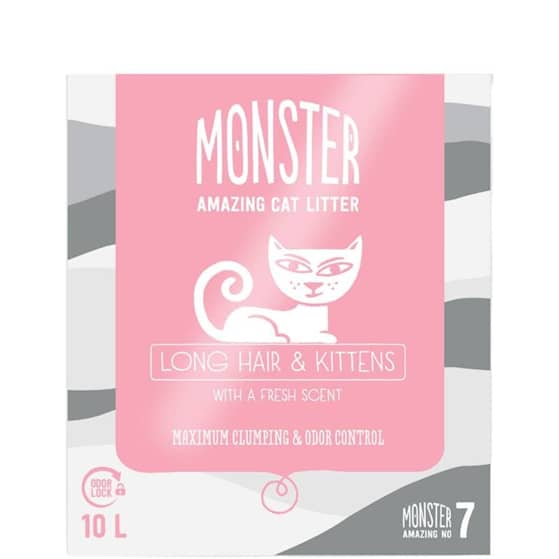 Monster Long Hair & Kitten Kissanhiekka 10 L