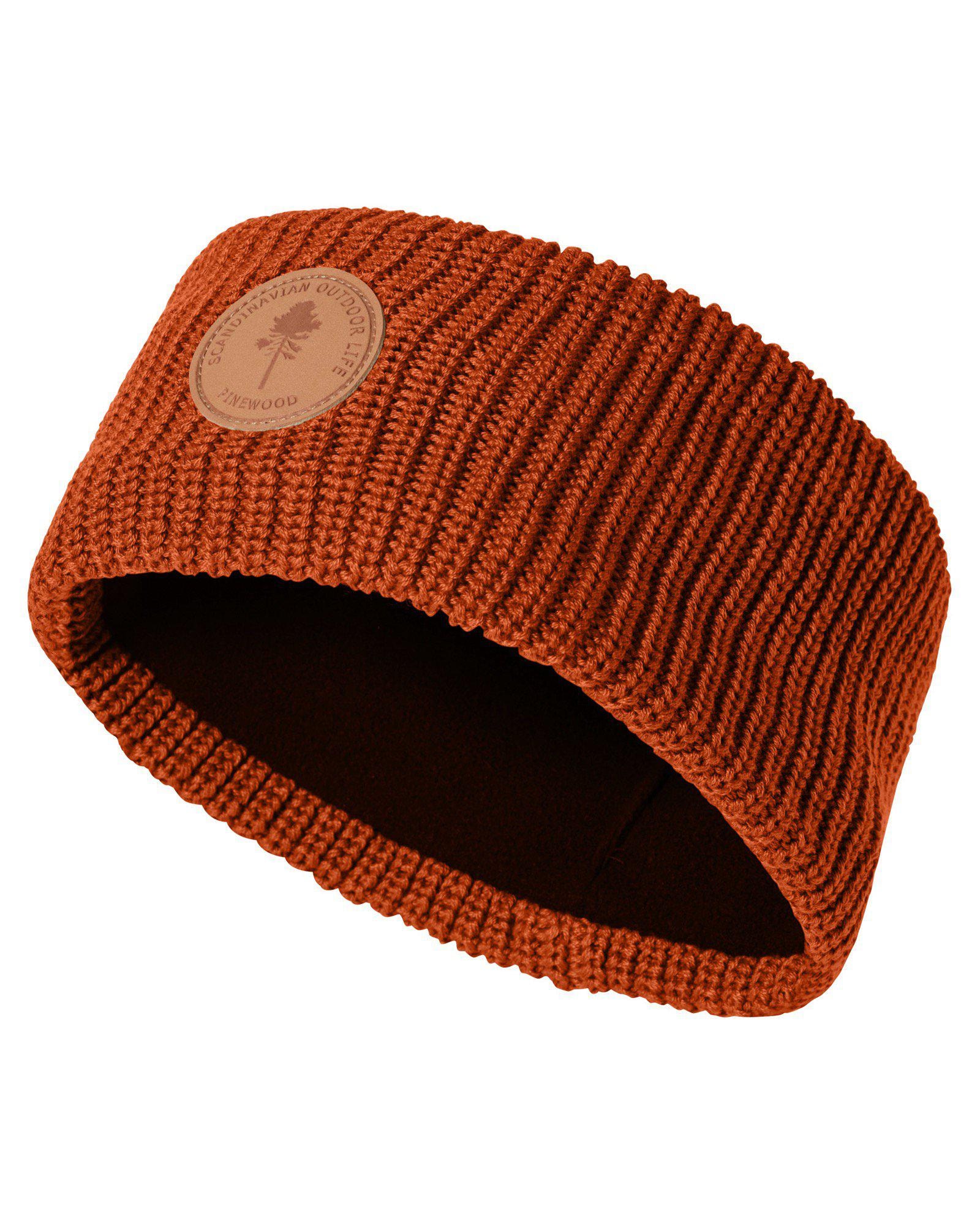 Pinewood Stickat Pannband Orange Clay