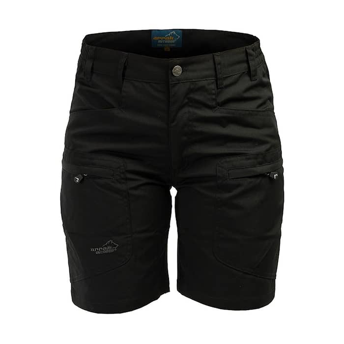 Arrak Outdoor Active Stretch Shorts Dame Svart