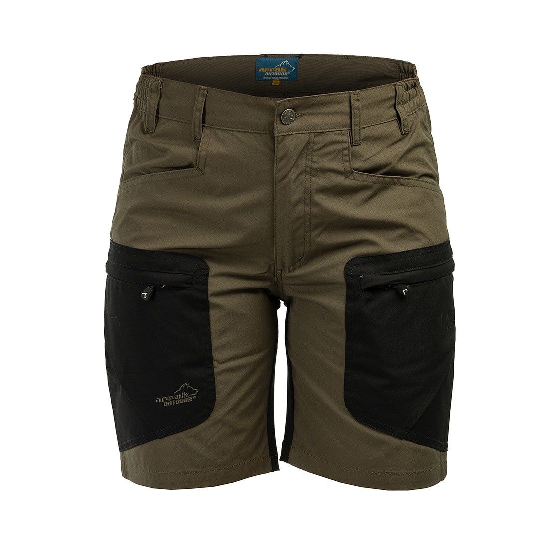 Arrak Outdoor Active Stretch Shorts W Forest brown 34
