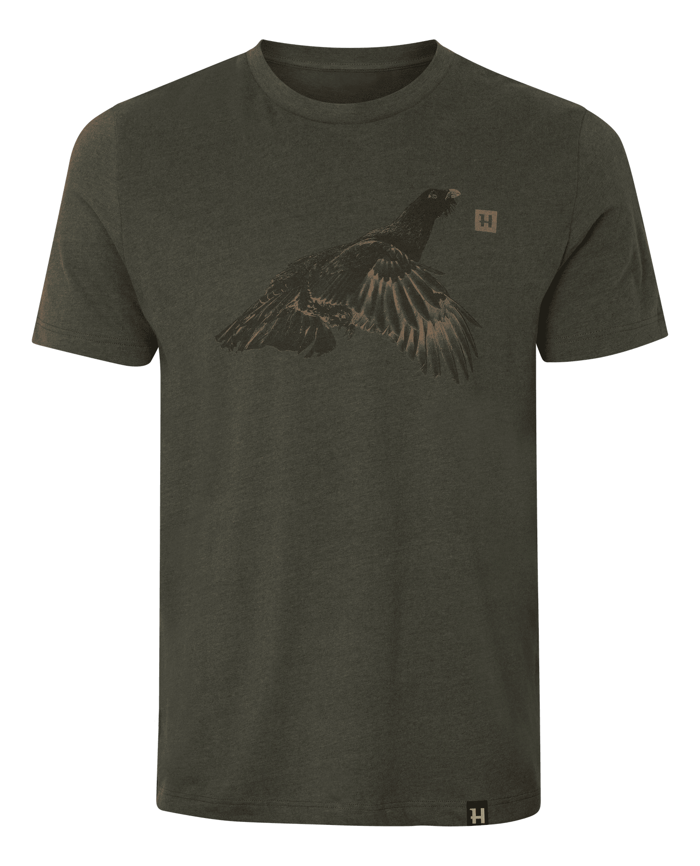 Härkila Topp T-paita, miesten, Forest Night Grouse