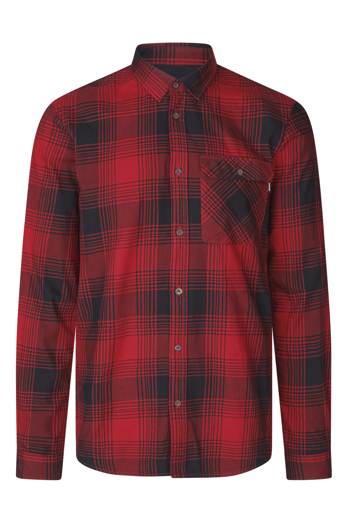 Seeland Glen Flanellskjorta Herr Red Check