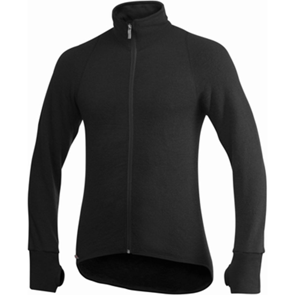 Woolpower Full Zip Jacket 400 svart 7234