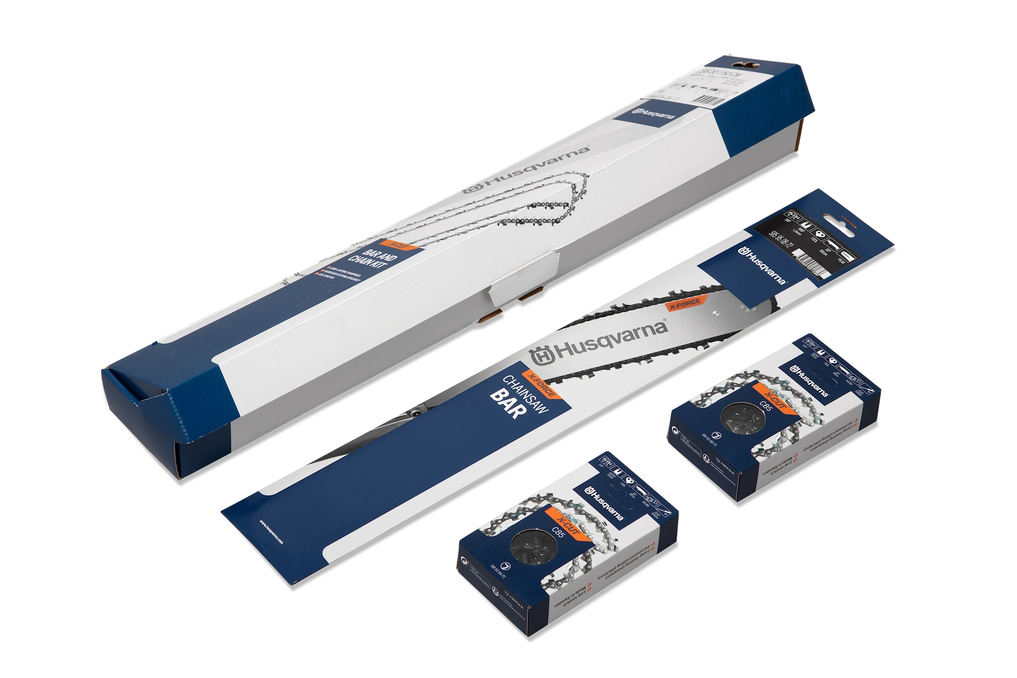 Husqvarna sverd- og kjedepakke 20" 3/8" 1,5 mm 72 dl