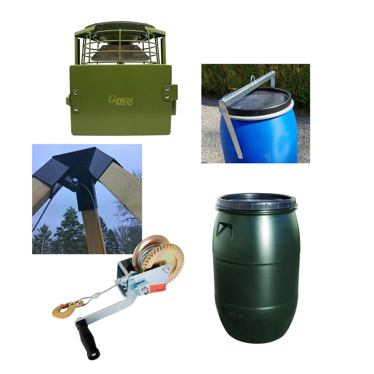 Åtel / foderplats Komplett sats