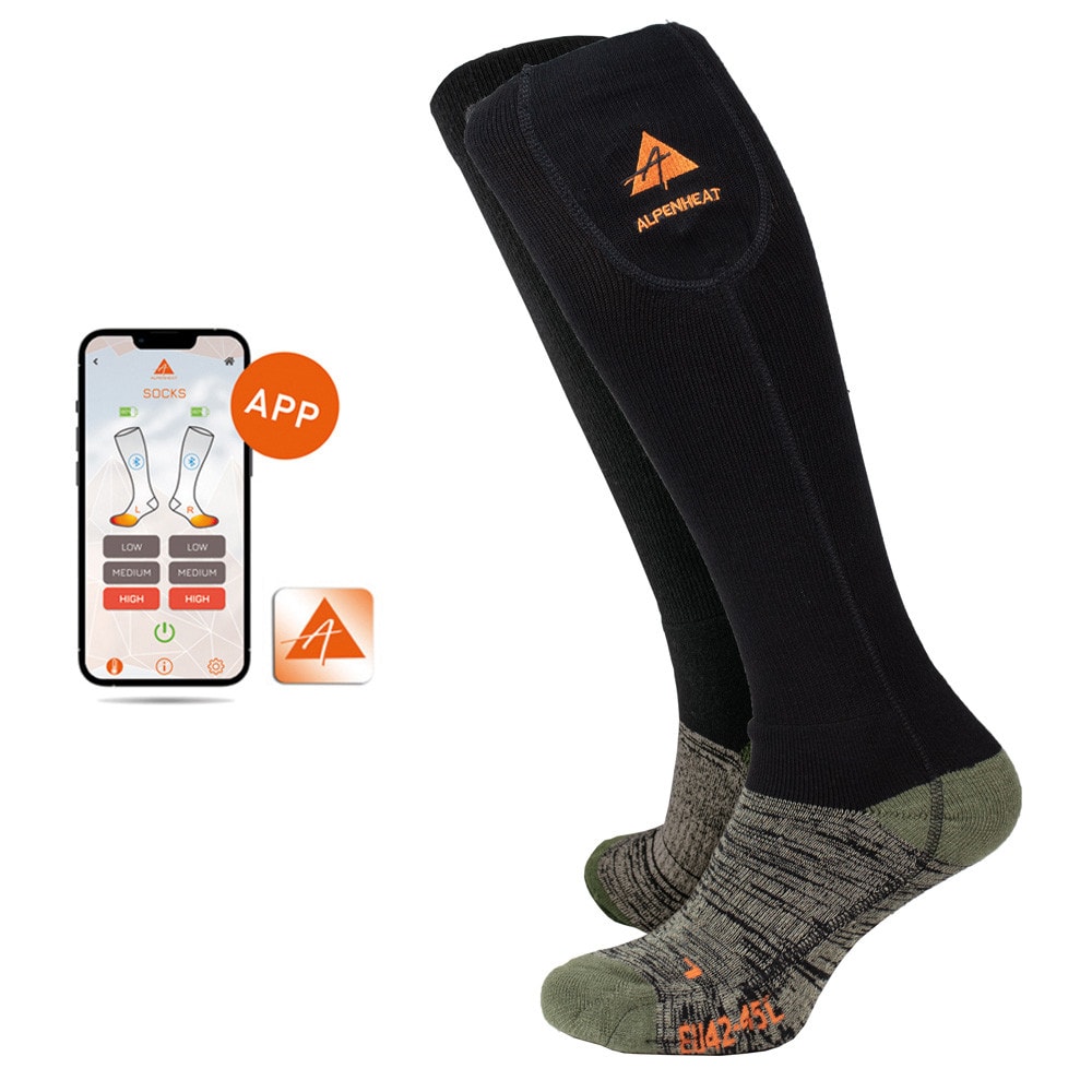 Alpenheat Heated Fire-Sock with appcontrol Size 42-45 -