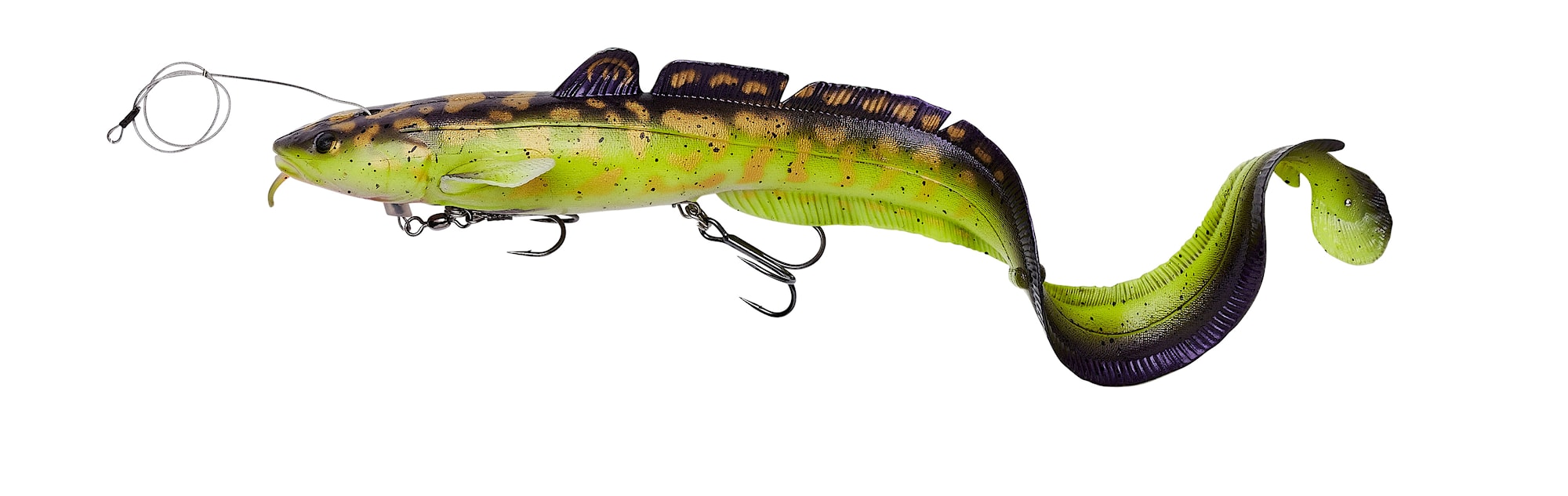 SG 3D Line Thru Burbot 50 cm FS - Purple Haze -