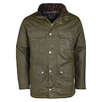 Barbour Malcolm Waxed Jacket Archive Olive
