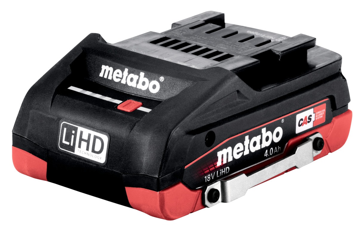 Metabo LiHD-batteripaket DS 18 V - 4,0 Ah