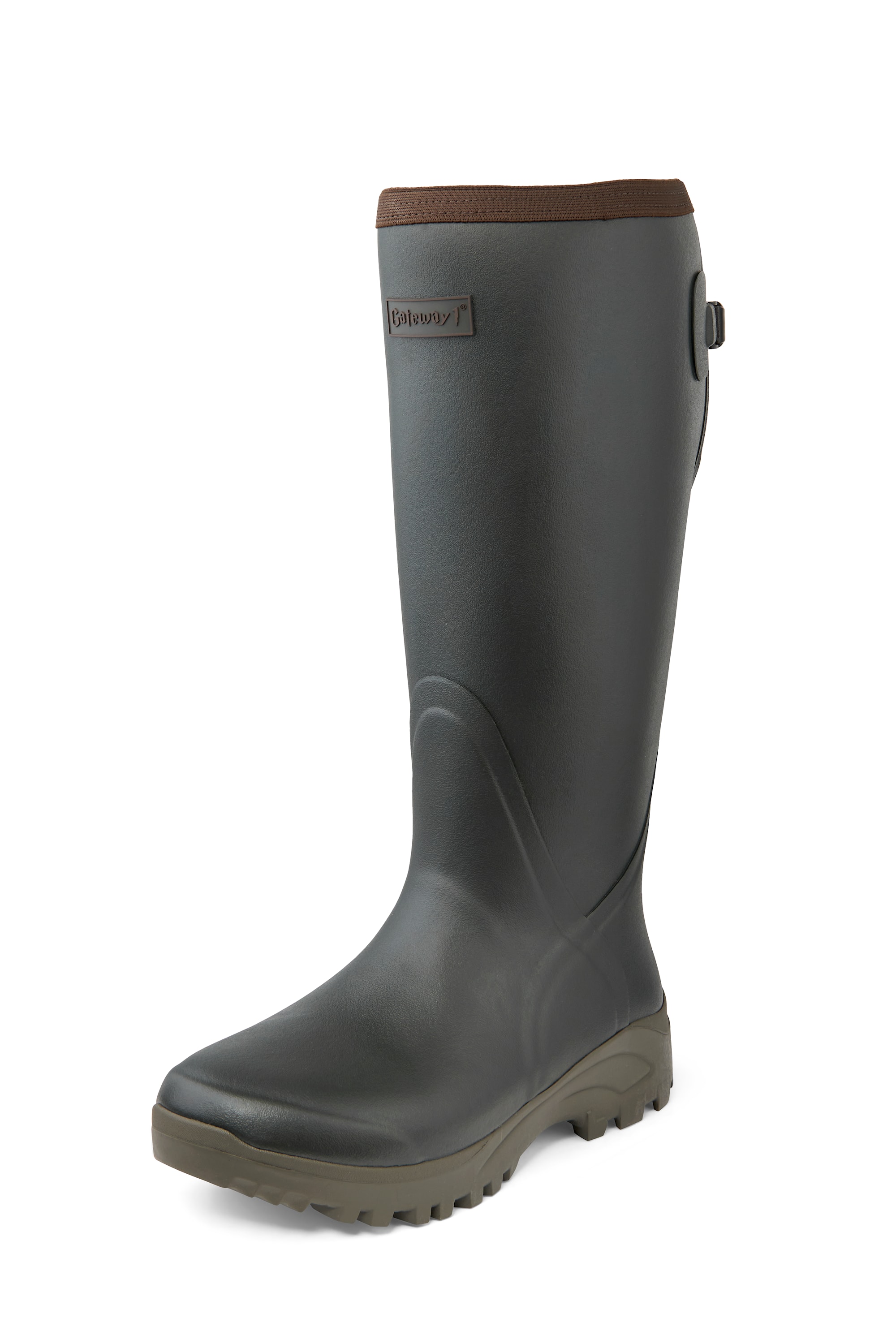 Gateway1 Sportsman II Lady 17" 4mm Gummistøvler Dame Khaki 41