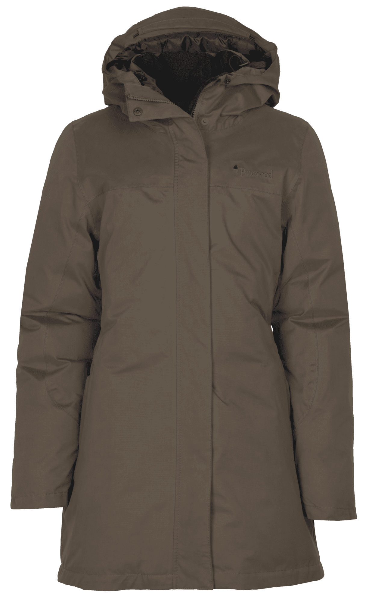 Pinewood Värnamo Vadderad Jacka Dam Earth Brown