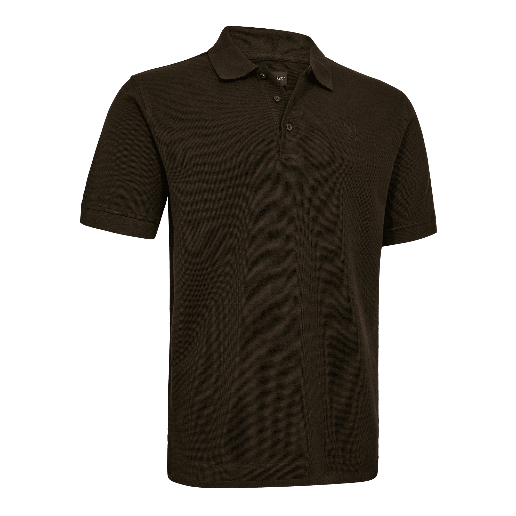 Deerhunter Griffin Polo Shirt Otter Brown