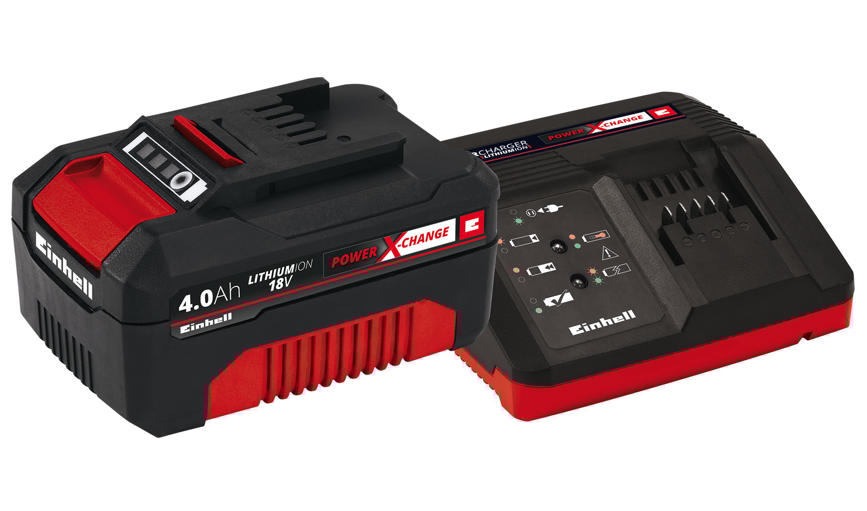Einhell PXC Starter Kit 18V 4,0Ah Laddare & Batteri