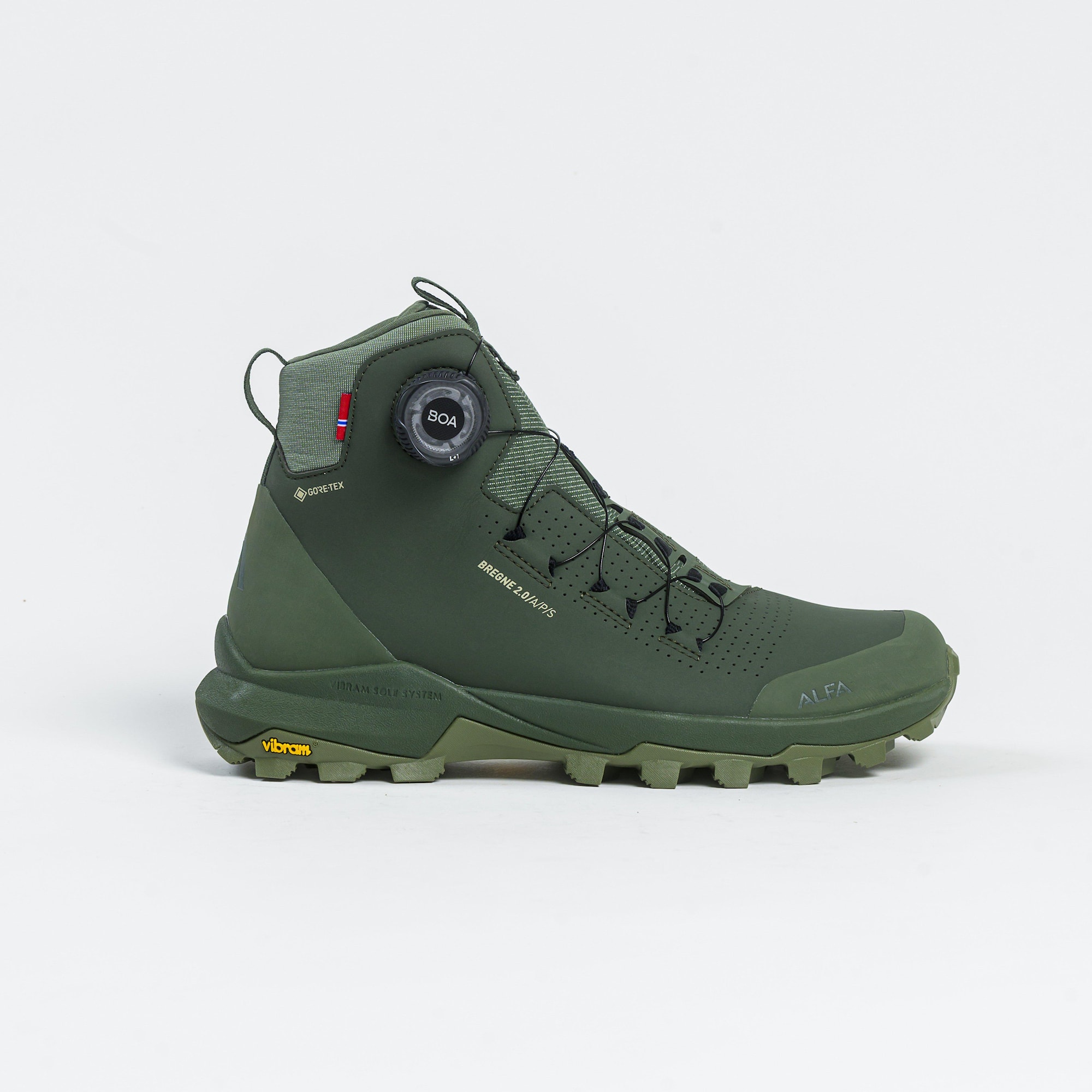 Alfa Bregne 2.0 APS GTX Vandringsskor med boa 8860 Dam 38 - GORE-TEX