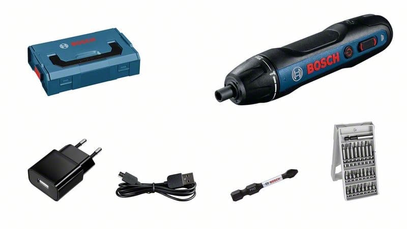 Bosch Skruvdragare Bosch GO 3,6V L-BOXX mini 25 delars skruvbitsats