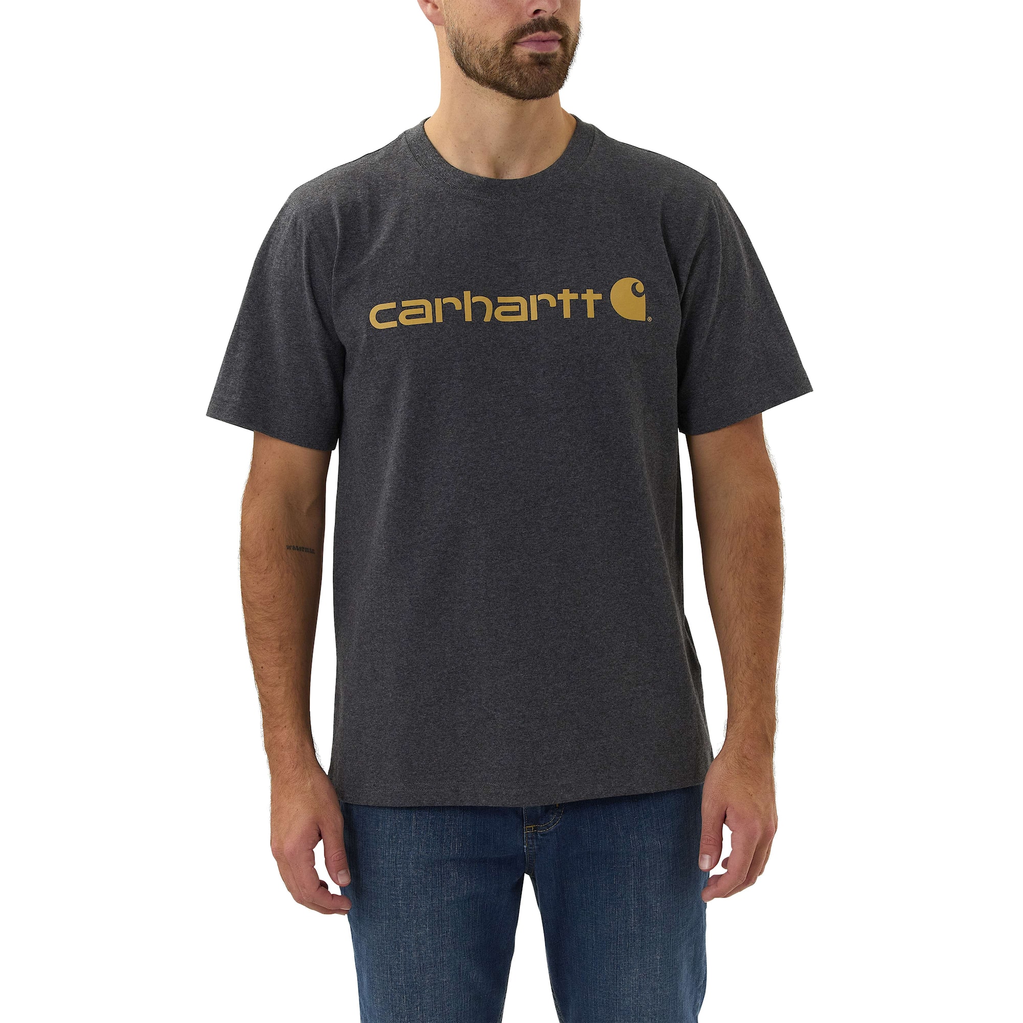 Carhartt Core T-Shirt Men Carbon Heather