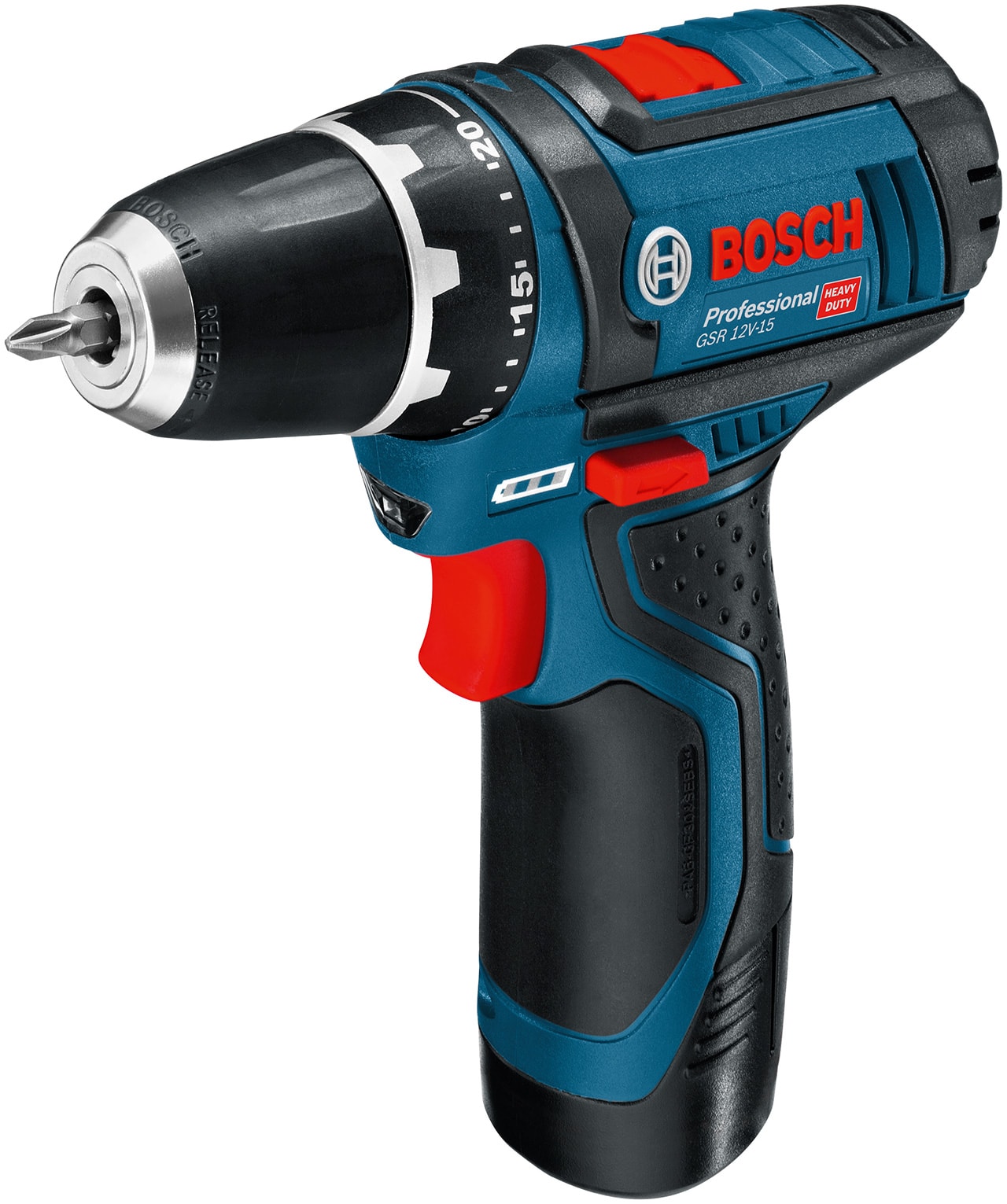 Bosch GSR 12V-15 2X2,0Ah L-Boxx Schrauber