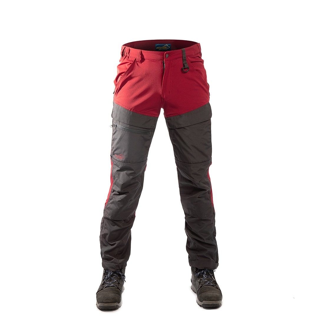 Arrak Outdoor Hybrid Pant M Dark red 48