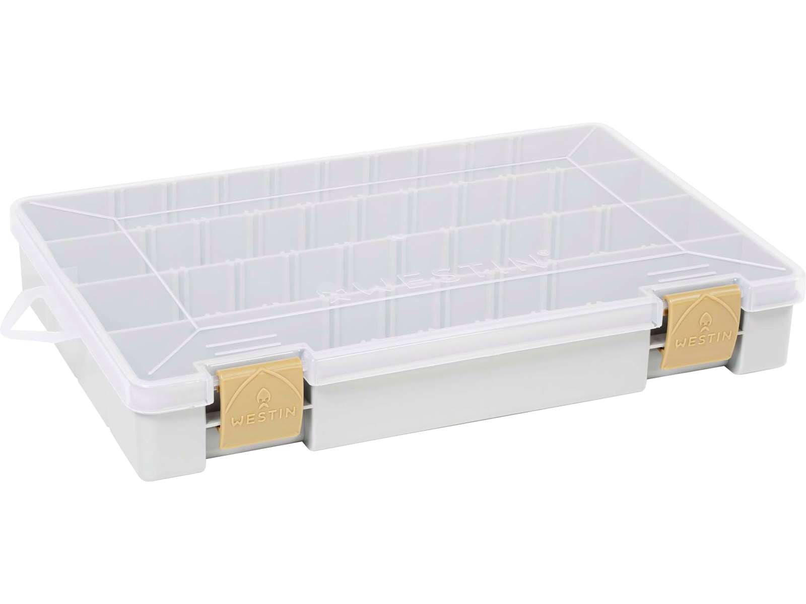 W3 Tackle Box 27,5x18,5x4,5cm Grey/Clear