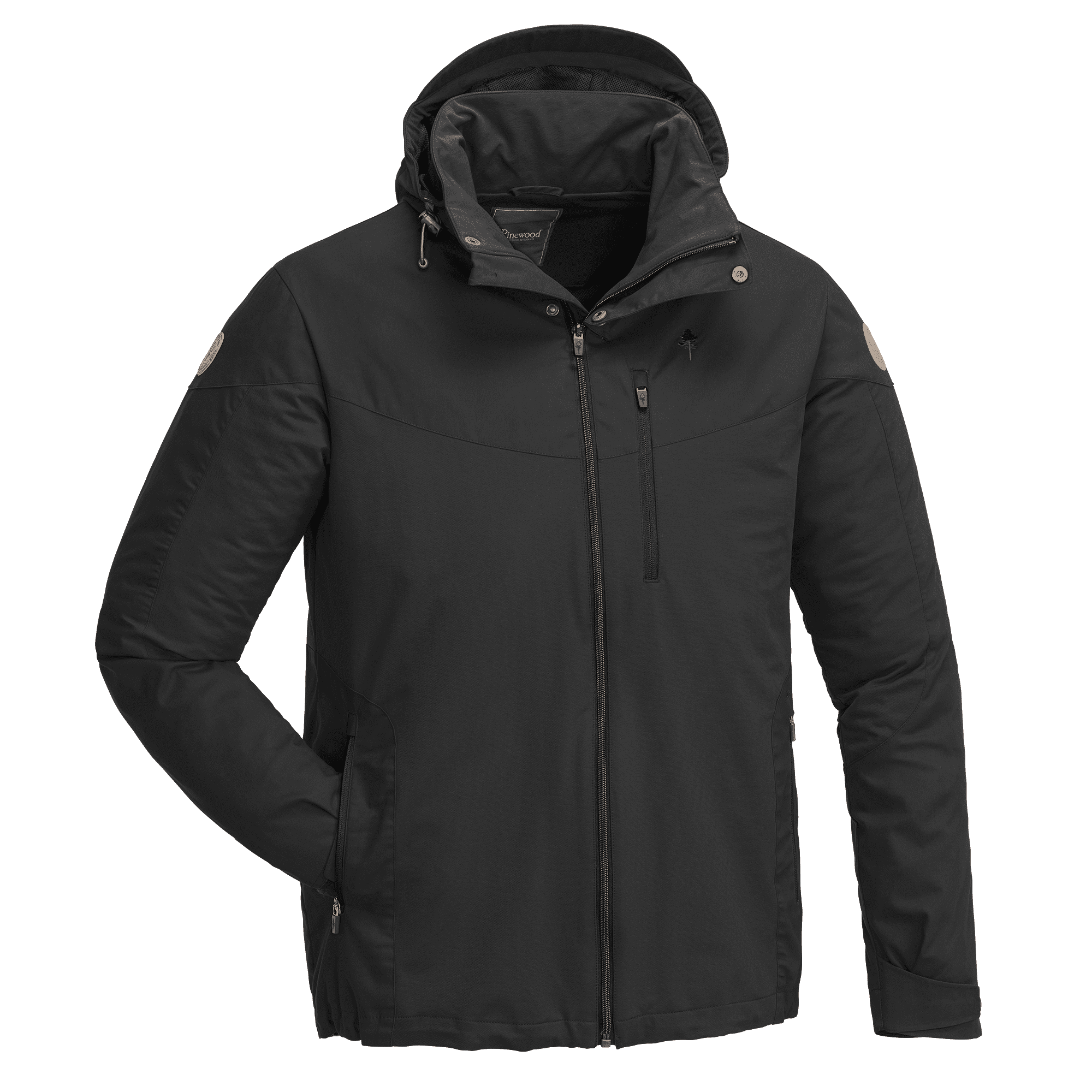 Pinewood Finnveden Hybrid Jacka Herr Black