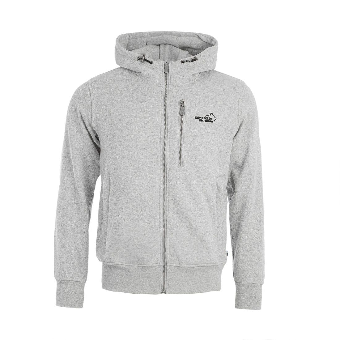 Arrak Outdoor Sporty hoodie M Grey melange M