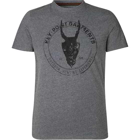 Seeland Key-Point T-paita Miehet Grey Melange